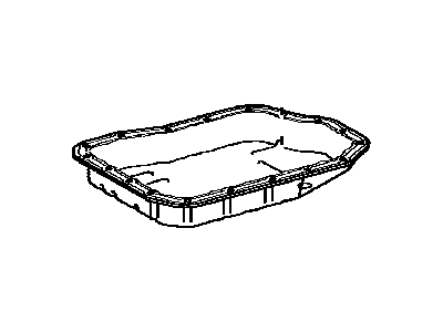 Toyota 35106-48010 Pan Sub-Assembly, Automatic Transaxle Oil