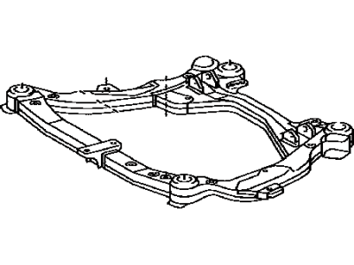 Toyota 51100-07030 Frame Assy,  Front