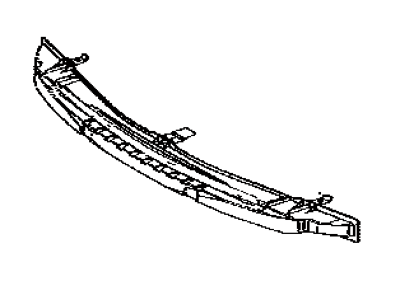 Toyota 52618-47080 Absorber,  Front Bumper,  Lower