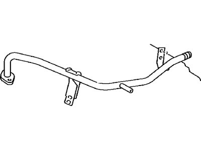 Toyota 16268-37031 Pipe,  Water By-Pass,  NO.1