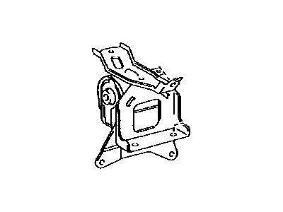 Toyota 12372-21130 Insulator, Engine Mounting, Driver Side