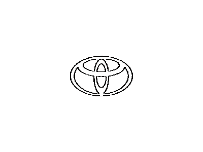 Toyota 90975-02072 Emblem,  Symbol