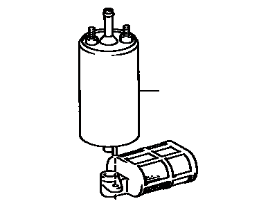 Toyota 23217-16030 Filter,  Fuel Pump