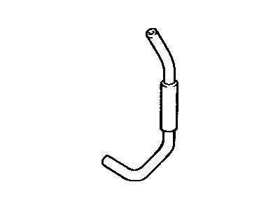 Toyota 16261-42010 Hose,  Water By-Pass,  NO.1