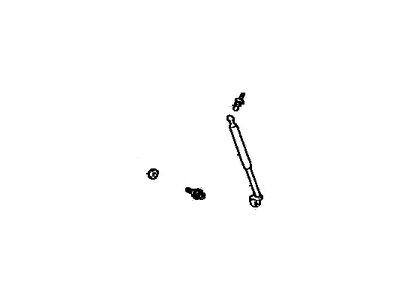 Toyota 53440-19035 Lift Cylinder, Passenger Side