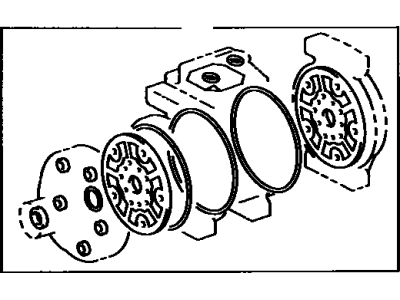 Toyota 88335-14010 Gasket Kit,  Overhaul