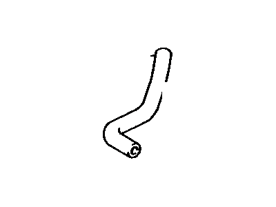 Toyota 17347-42010 Hose,  Air,  NO.1(For Idle Speed Control Valve)