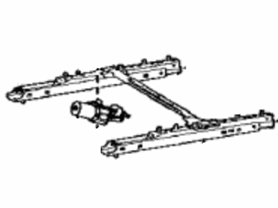 Toyota 72108-33040 Rail Sub-Assy,  Seat Track,  Upper LH