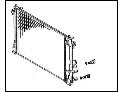 Toyota 16400-37310 Radiator Assy