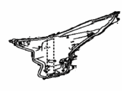 Toyota 8111B-47850 Housing Sub-Assy,  Headlamp,  RH