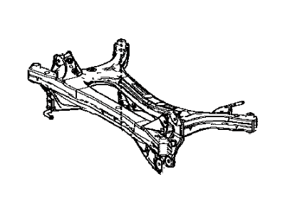 Toyota 51206-47012 Member Sub-Assy,  Rear Suspension