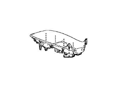 Toyota 58821-47040 Panel,  Console,  Upper