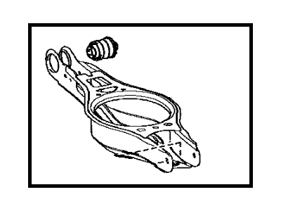 Toyota 48730-47010 Arm Assy,  Rear Suspension,  NO.2 RH