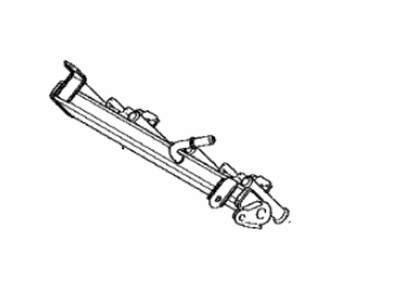 Toyota 23814-25021 Pipe Sub-Assy,  Fuel Delivery