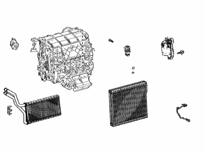 Toyota 87050-33D30 Radiator Assy,  Air Conditioner