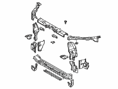 Toyota 53201-12B50 Support Sub-Assy, Radiator