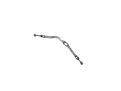 Toyota 69730-12100 Cable Assembly, Rear Door