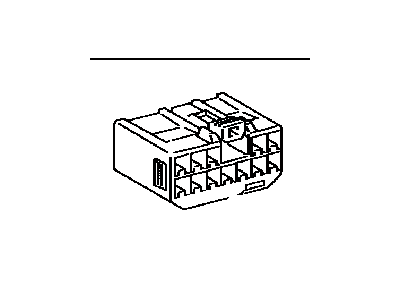 Toyota 90980-10803 Housing, Connector F