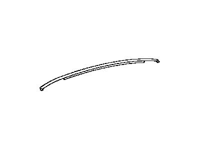 Toyota 75556-0T022 MOULDING, Roof Drip