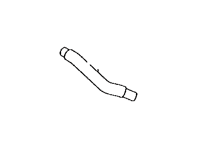 Toyota 12262-37060 Hose,  Ventilation,  NO.2