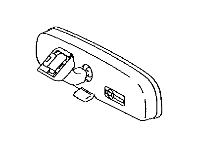 Toyota 87810-06251 Mirror Assy,  Inner Rear View