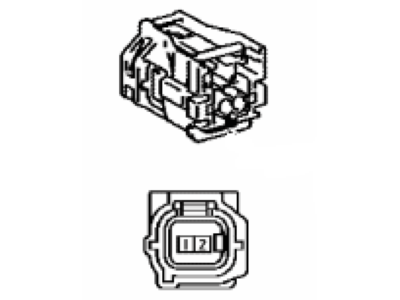 Toyota 90980-12572 Housing, Connector F