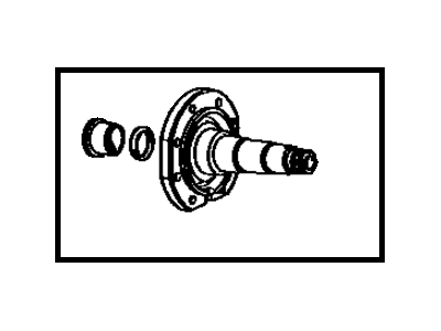 Toyota 43401-60012 Spindle,  Steering Knuckle