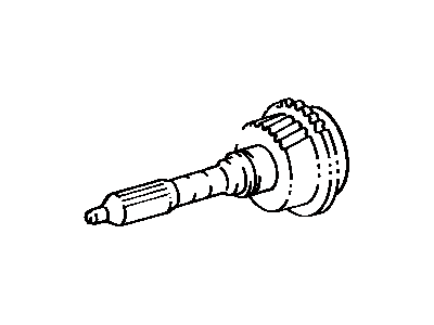 Toyota 33301-28010 Shaft, Input