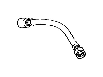 Toyota 23091-35030 Hose,  Fuel Pump