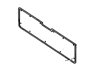 Toyota 64780-89103-03 Panel Assy,  Back Door Trim