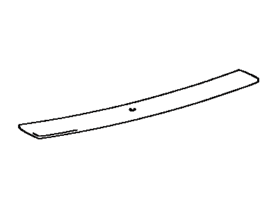 Toyota 48202-35340 Leaf,  Rear Spring,  NO.3