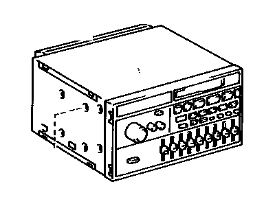 Toyota 86120-89124 Receiver Assembly, Radio