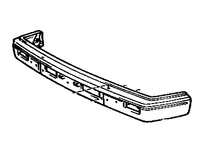 Toyota 52111-39505 Bumper Assy,  Front