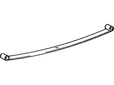 Toyota 48121-35060 Leaf, Front Spring