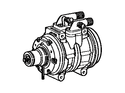 Toyota 88320-35120 Compressor Assy,  Cooler