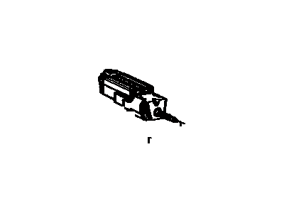 Toyota 84112-80157 Switch Assembly, Light Control