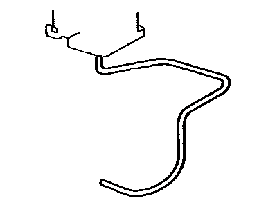 Toyota 90999-92006 Hose, Fuel