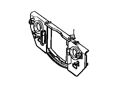 Toyota 53201-0C070 Support Sub-Assy,  Radiator