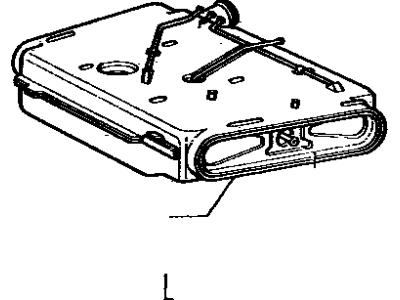 Toyota 77001-60013 Tank Assy, Fuel