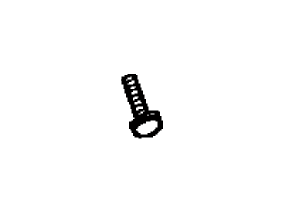 Toyota 93311-16020 Screw, w/Washer