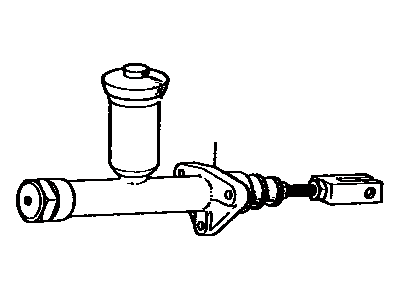 Toyota 47200-35011 Brake Master Cylinder Assembly W/O Booster