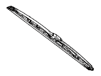 Toyota 85220-60030 Windshield Wiper Blade Assembly