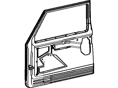 Toyota 67001-60022 Panel Sub-Assy, Front Door, RH