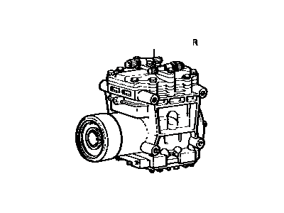 Toyota 88320-20080 Compressor Assy, Cooler