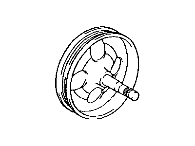 Toyota 44303-06060 Shaft Sub-Assy,  W/Pulley