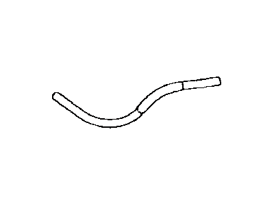 Toyota 23826-20071 Hose, Fuel Vapor Feed