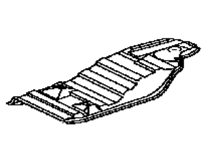 Toyota 58327-60090 Insulator, Main Muffler Heat