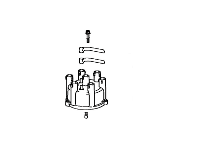 Toyota 19101-74030 Cap Sub-Assy,  Distributor