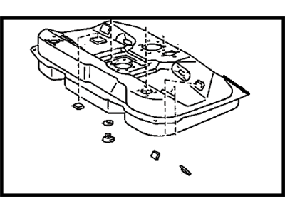 Toyota 77001-39215 Tank Assy, Fuel