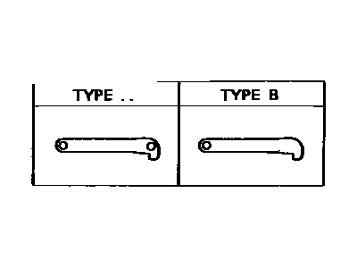 Toyota 58964-30030 Stopper,  Console Compartment Door,  NO.1